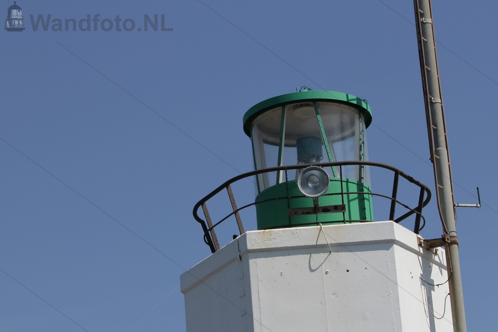 Lichtopstand Zuidpier oude kop