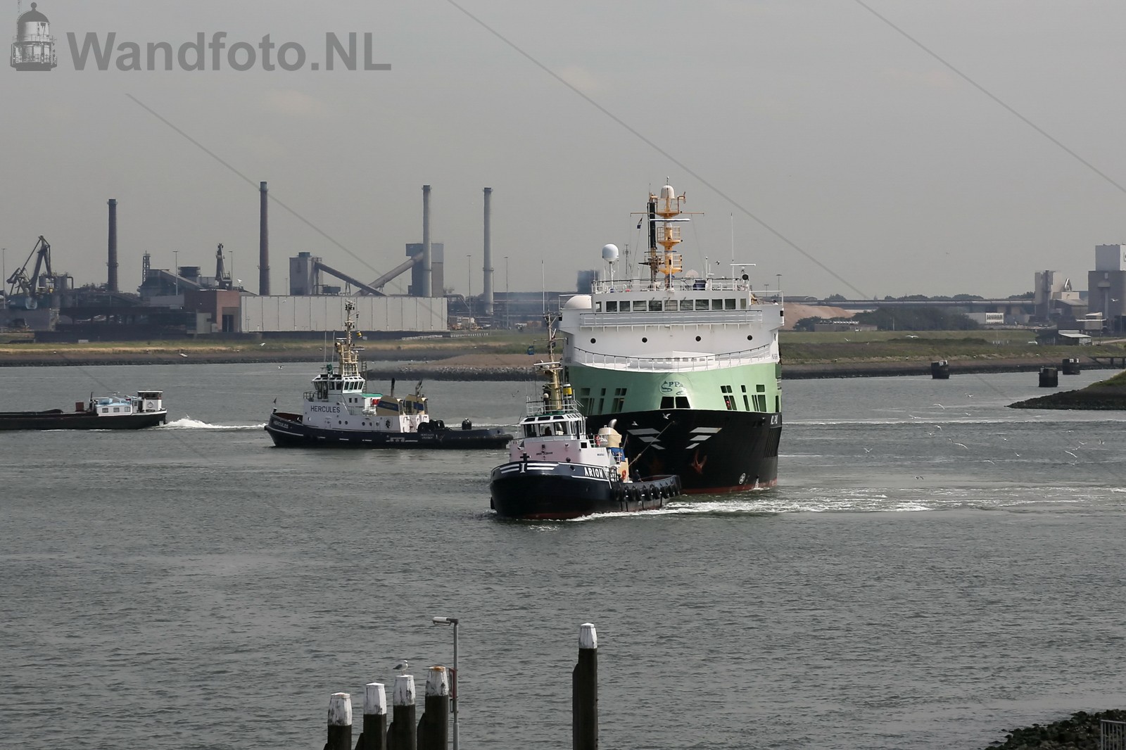 Vertrek hektrawler Margiris