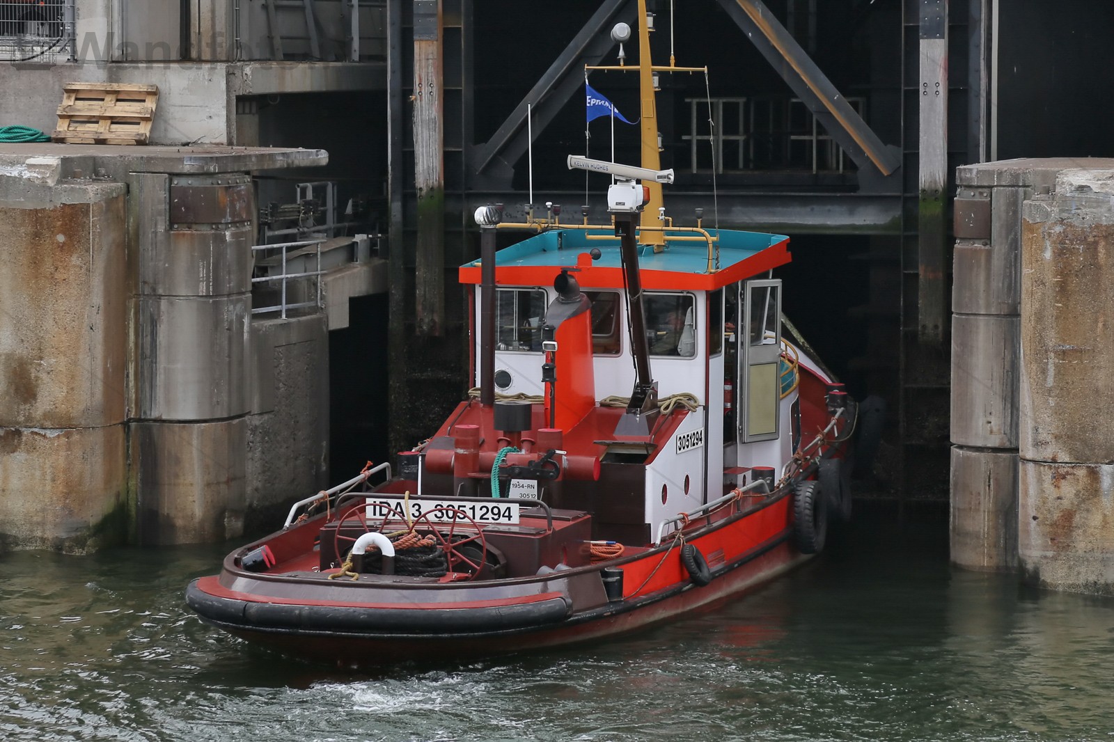 Wisselen sluisdeur