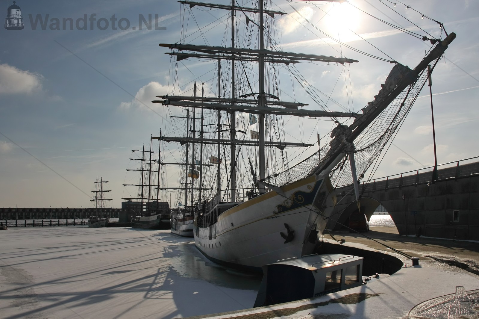 Zeilschip Stedemaeght overwinterd