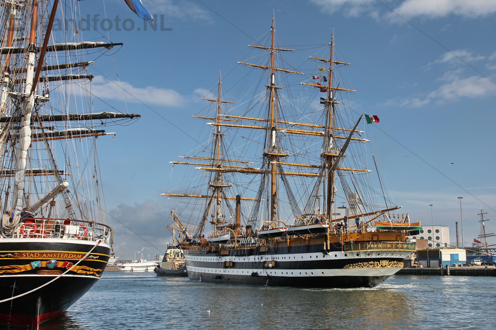 Driemast Volschip Amerigo Verspucci