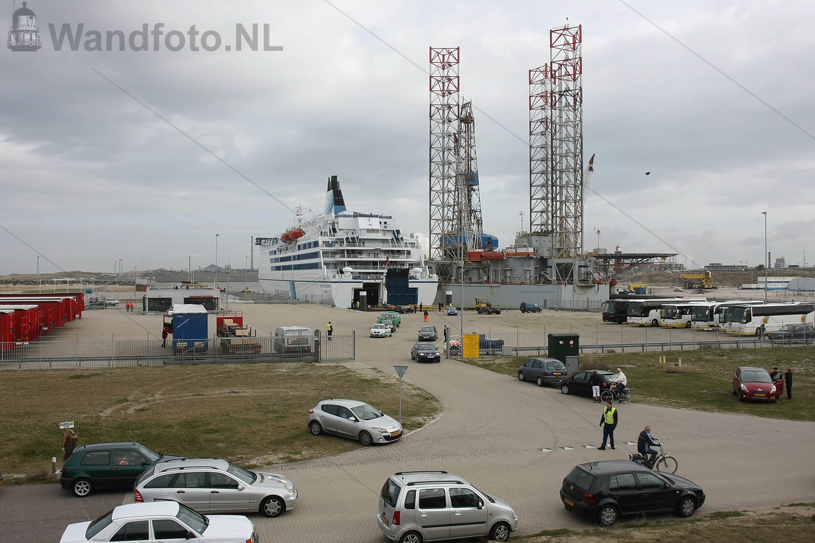 Uitwijken DFDS ivm 1000-ponds bom