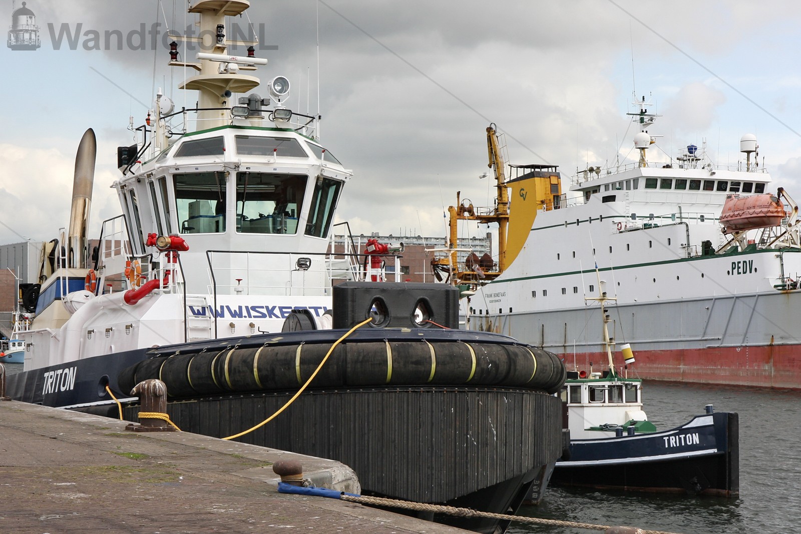 Nieuwe sleepboot Triton van Iskes