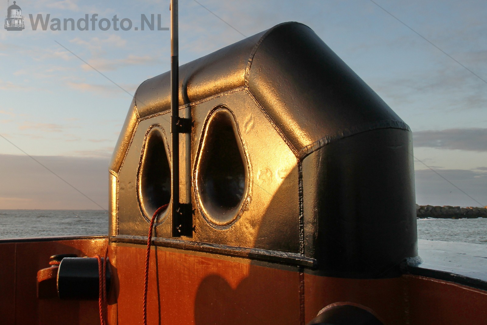 Proefvaart sleepboot Brent