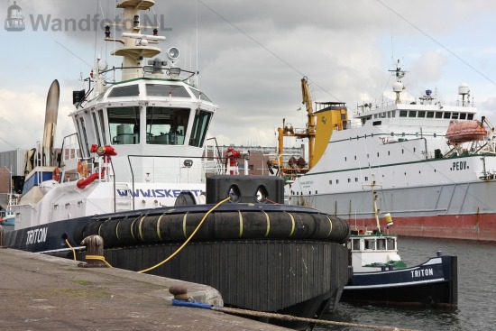 Nieuwe sleepboot Triton van Iskes