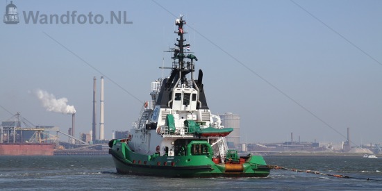 Sea Jack komt binnen samen met de Bever
