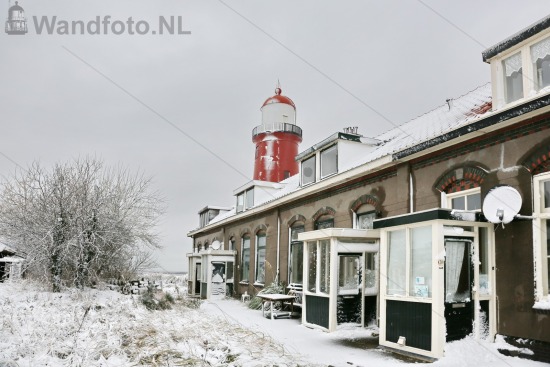 Old staff houses between the harbour operation centre and the lo