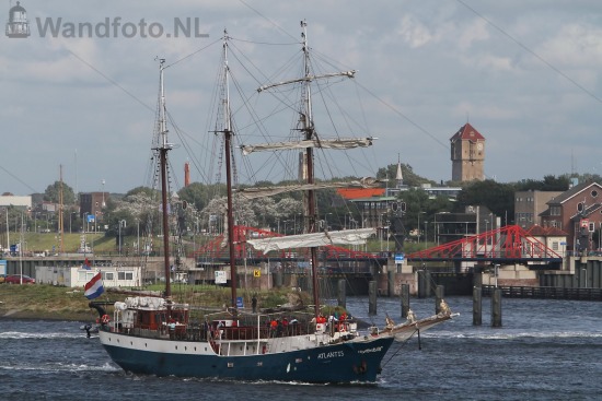 Barkentijn Atlantis - Sail Amsterdam 2010