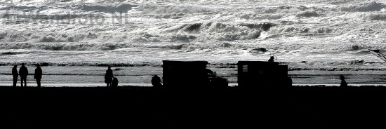 Kitesurfer met polsletsel