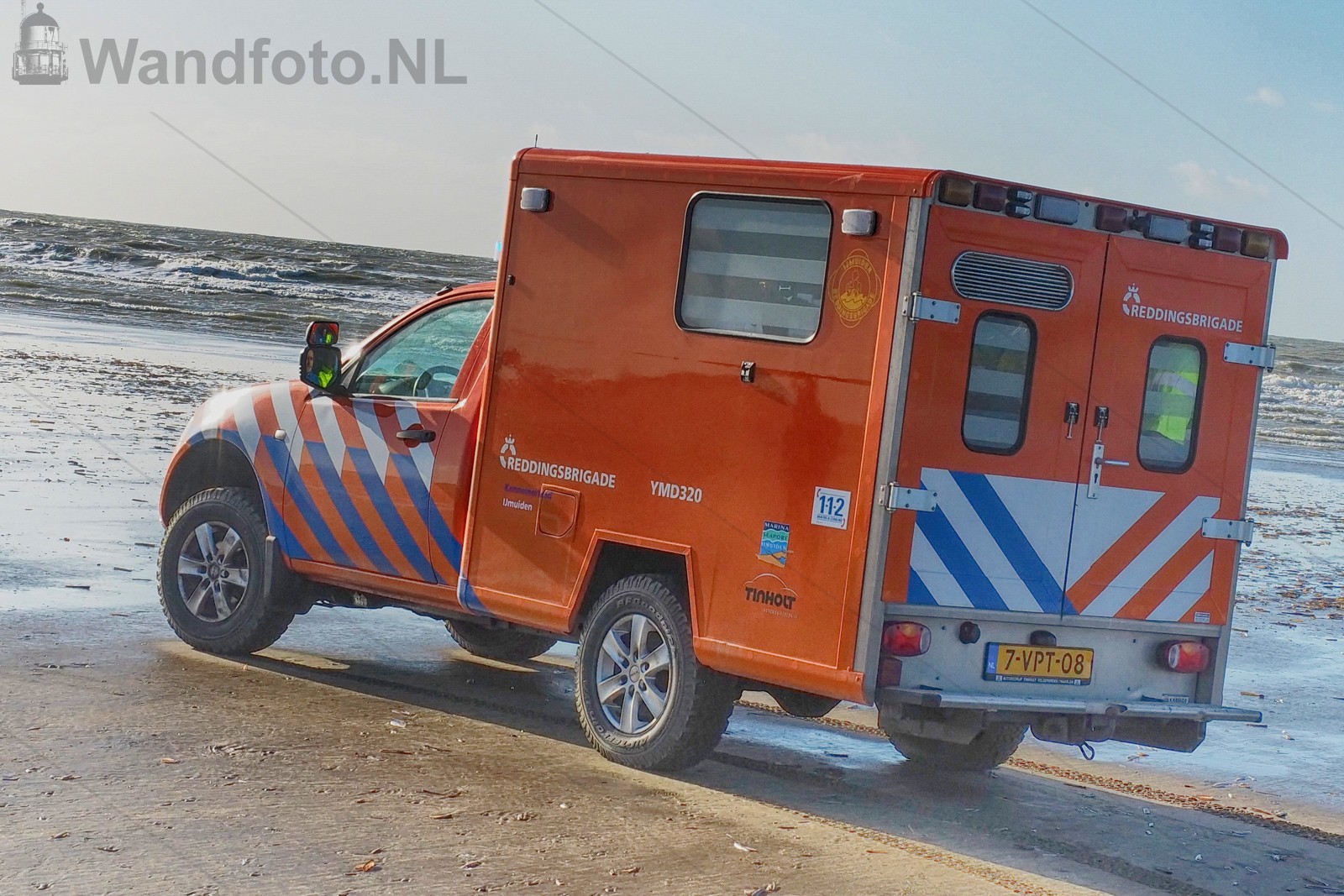 Kitesurfer gewond bij valpartij