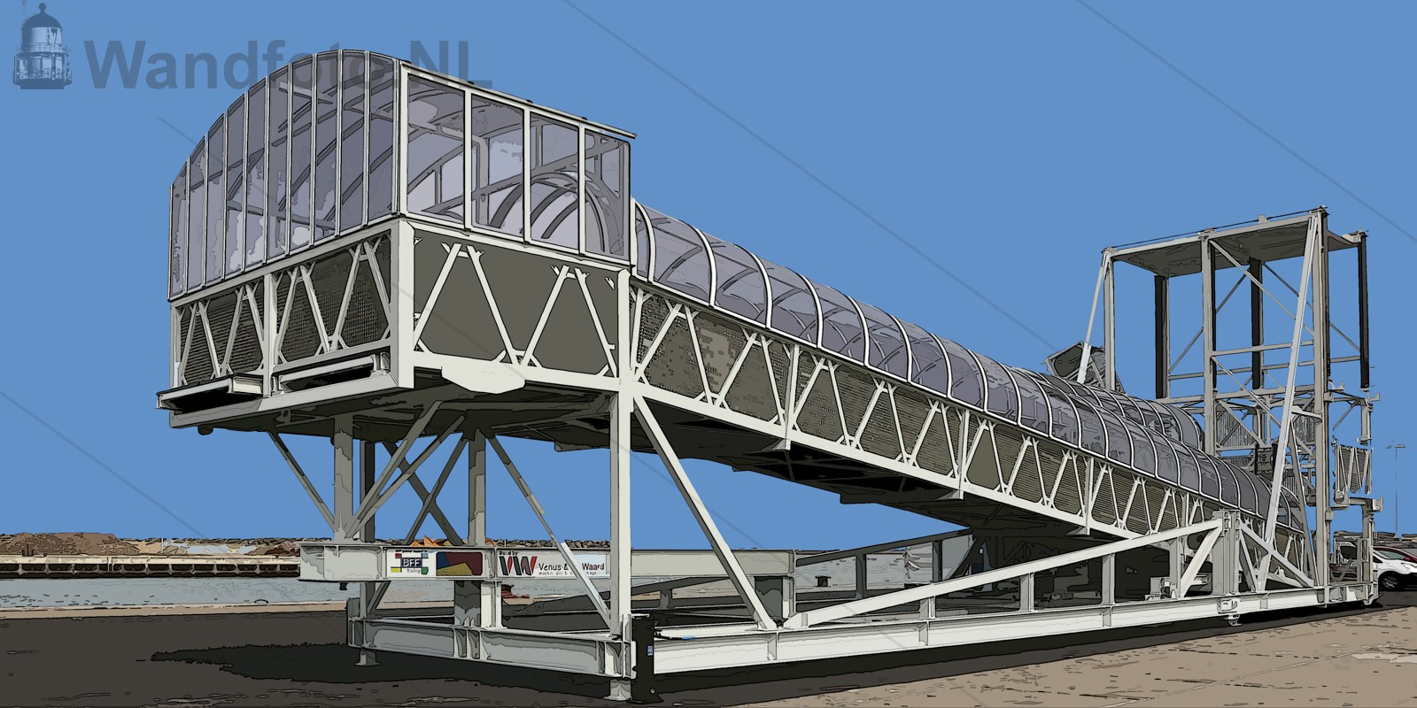 Verplaatsebare gangway