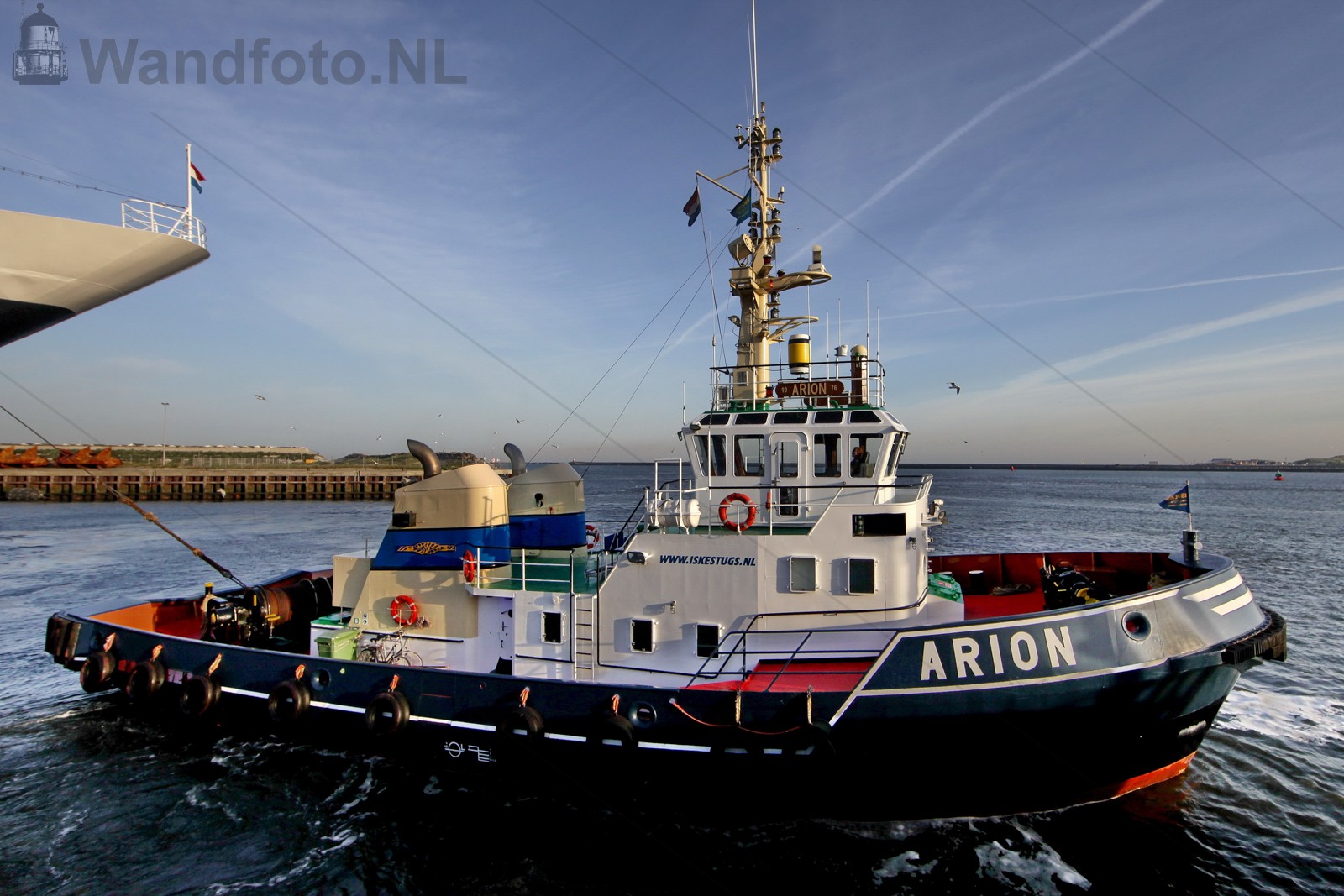 Eerste aankomst Prinsendam van de HAL