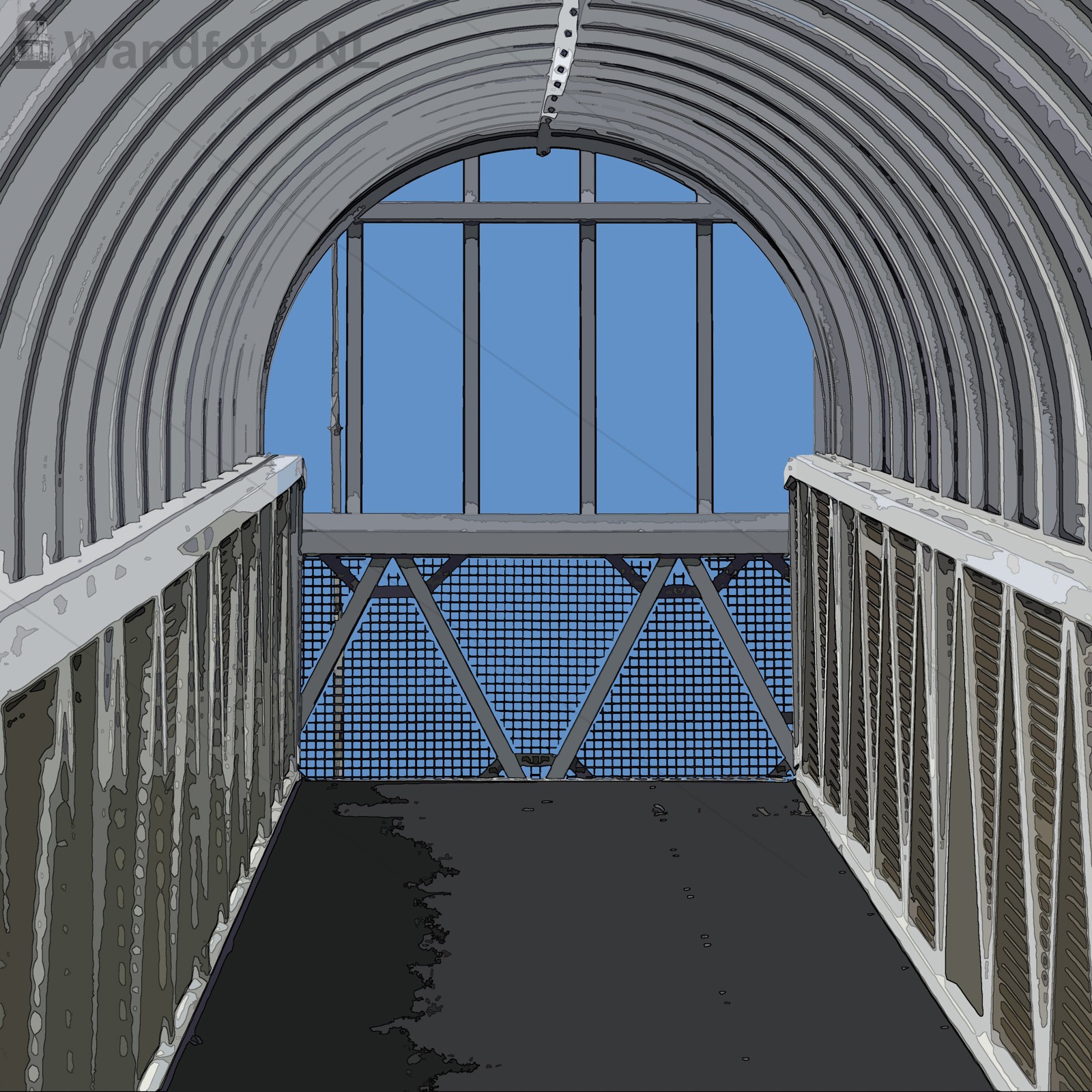 Verplaatsebare gangway