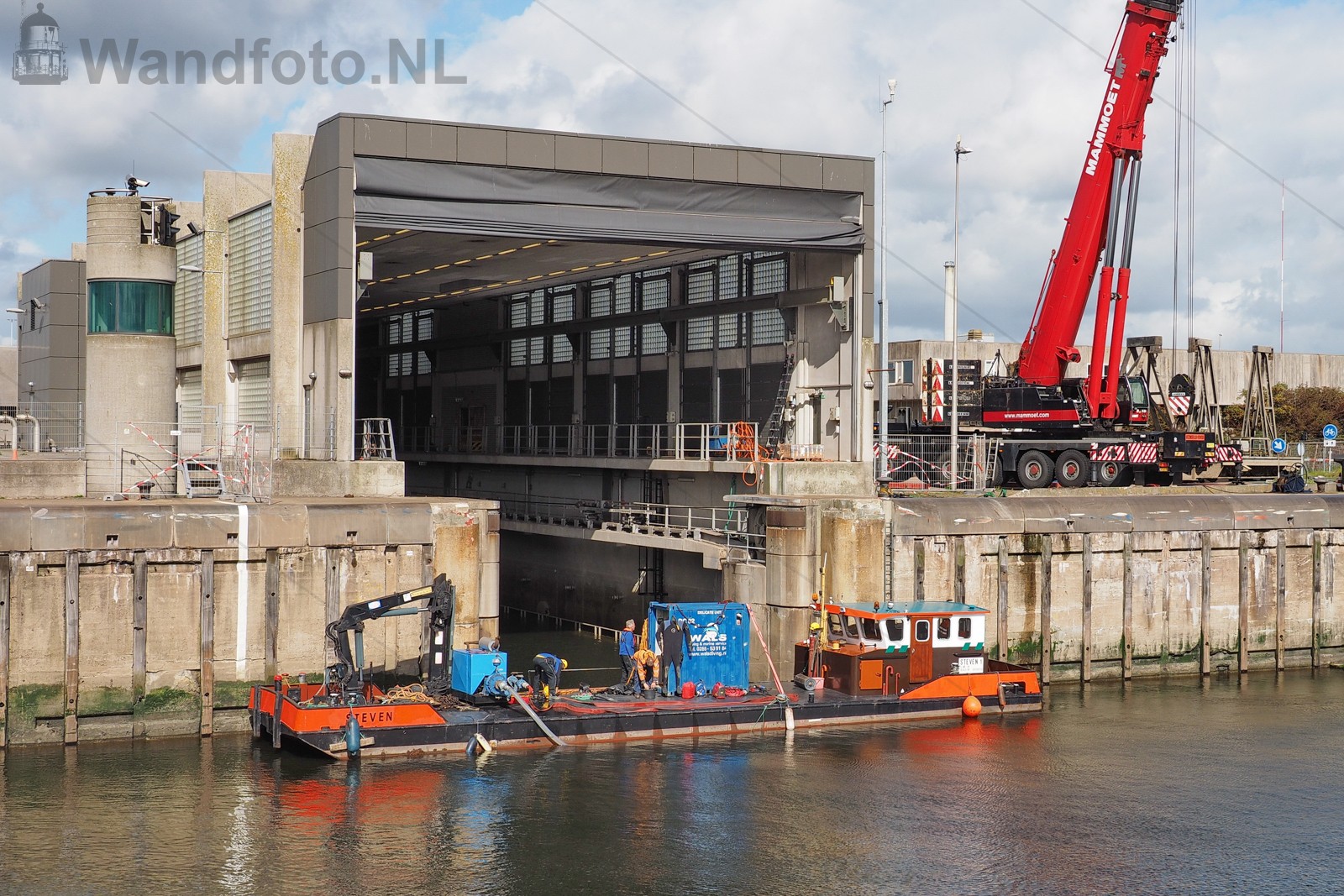 Wisselen sluisdeur