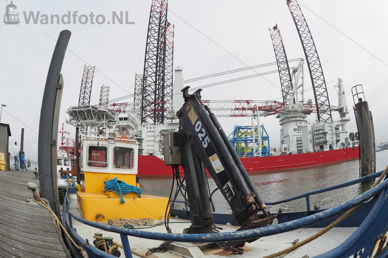 Installatieplatform Seajacks Scylla