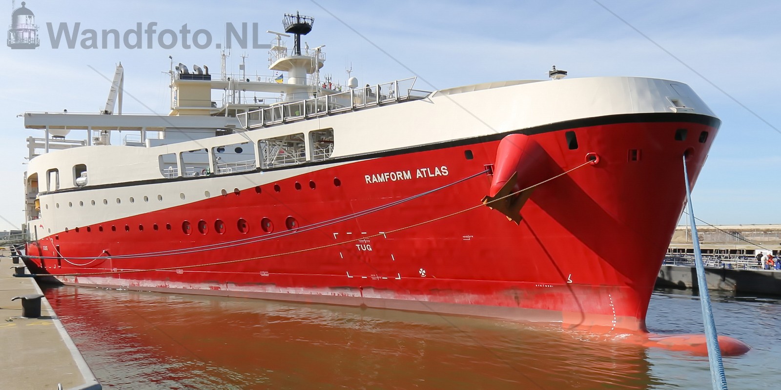 Seismic surveyvessel Ramform Atlas
