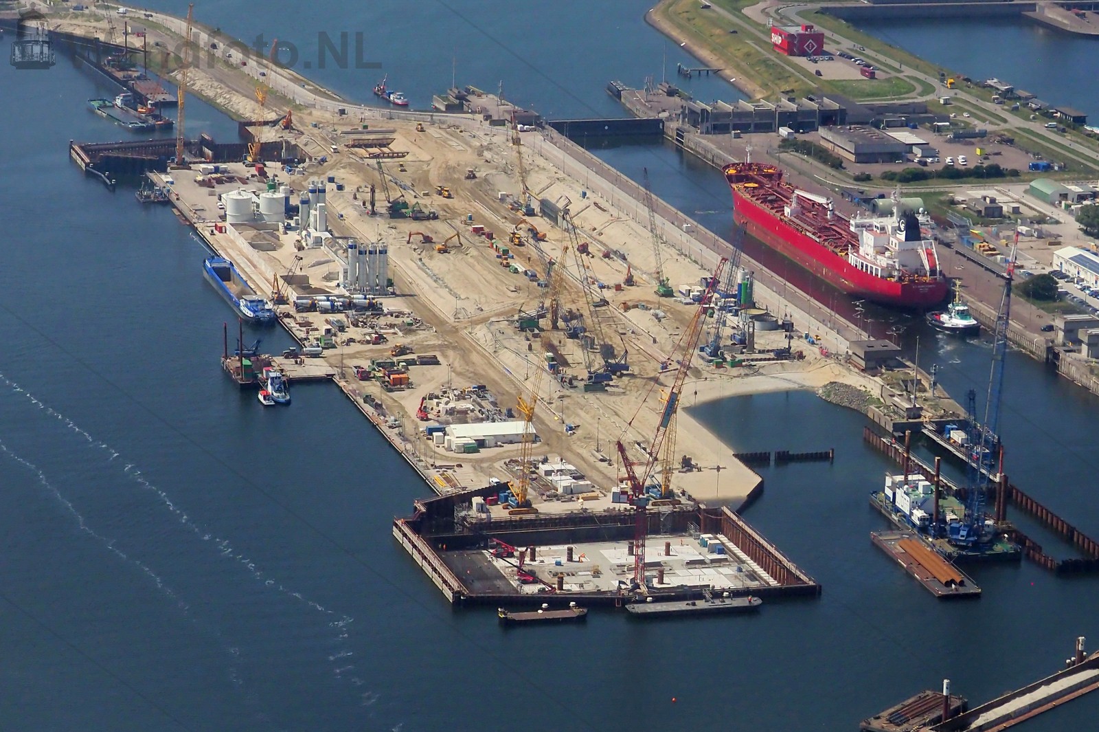 Overzicht vanuit de lucht