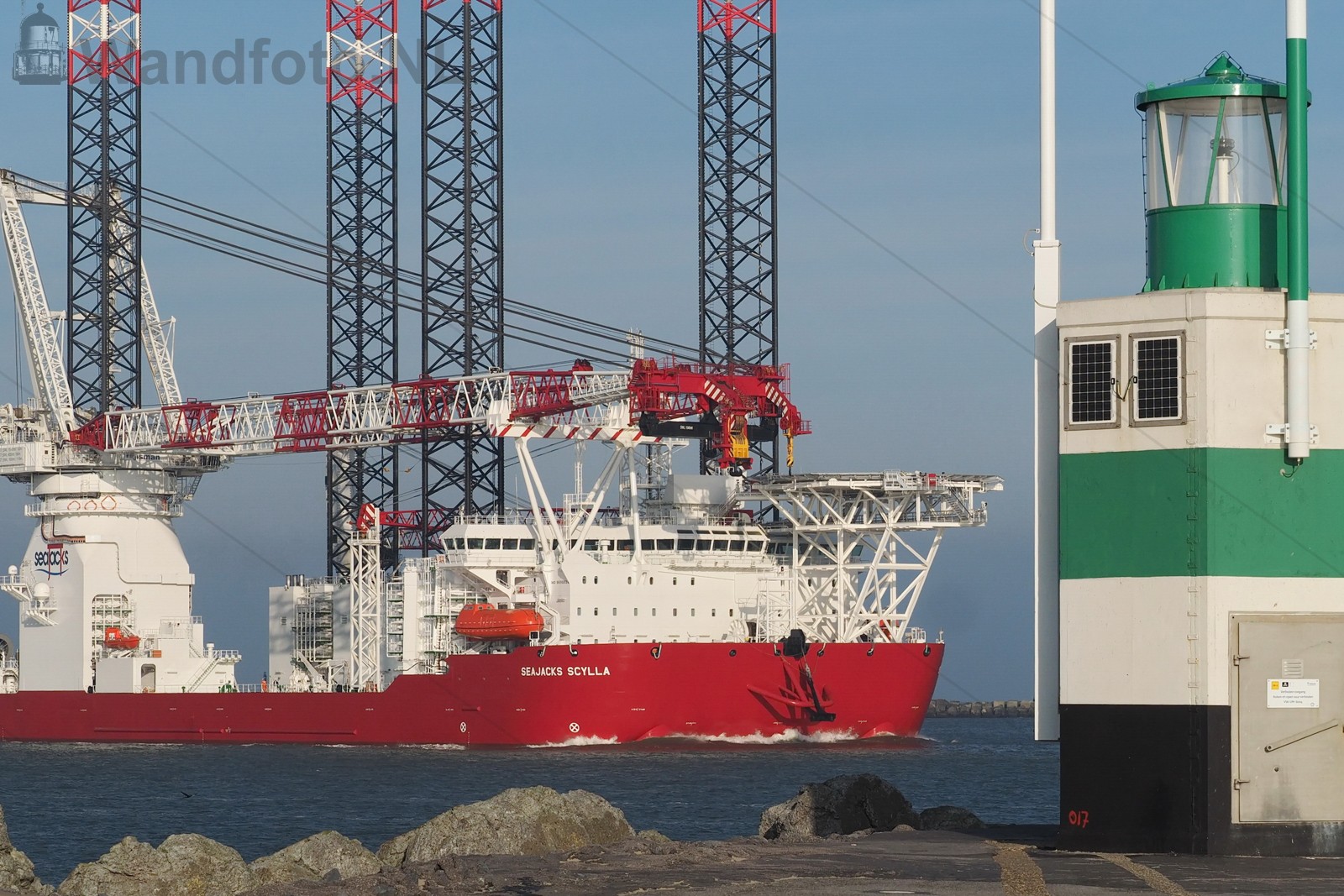 installatieplatform Seajacks Scylla