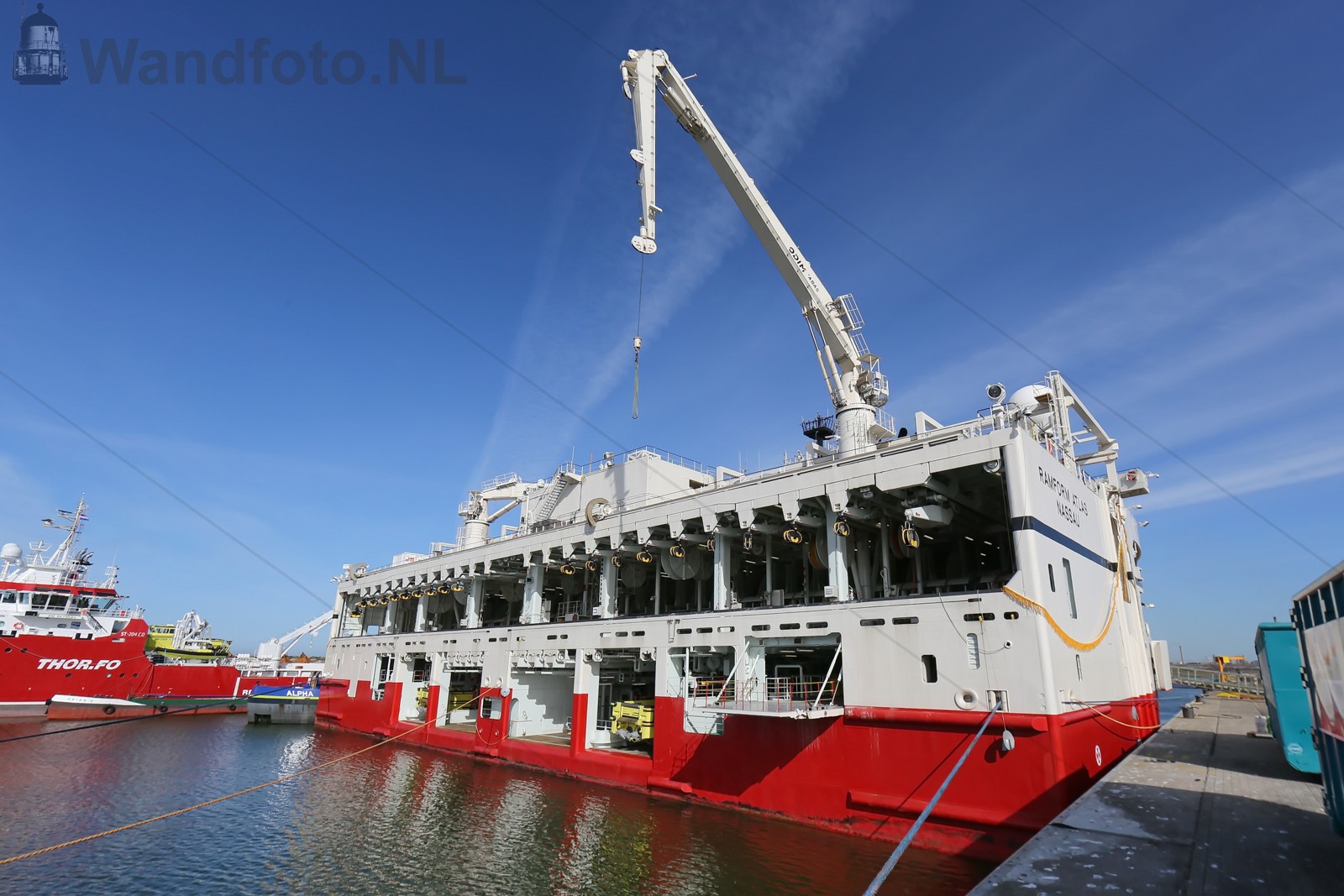 Seismic surveyvessel Ramform Atlas