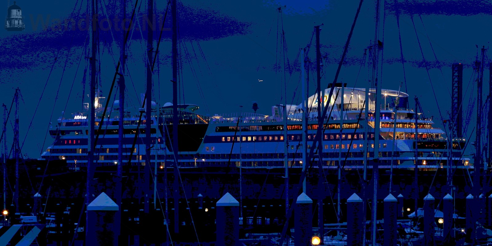 Cruiseschip AIDALuna Felison Cruise Terminal - Marina