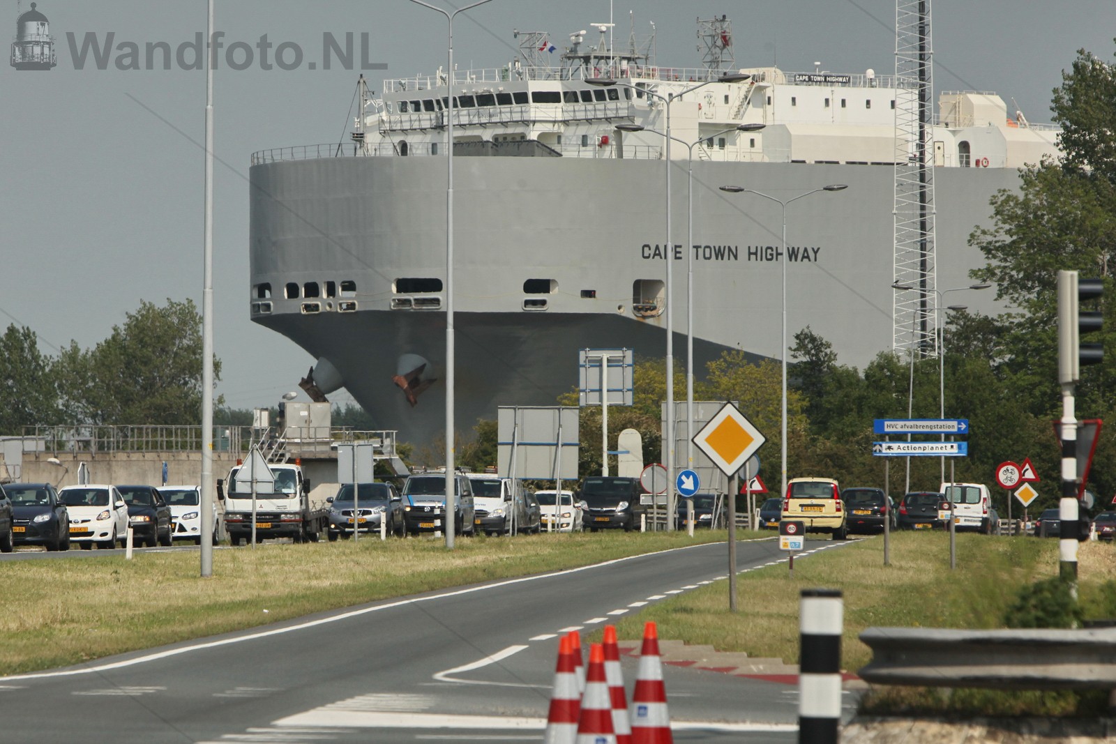 Carcarrier Cape Town Highway