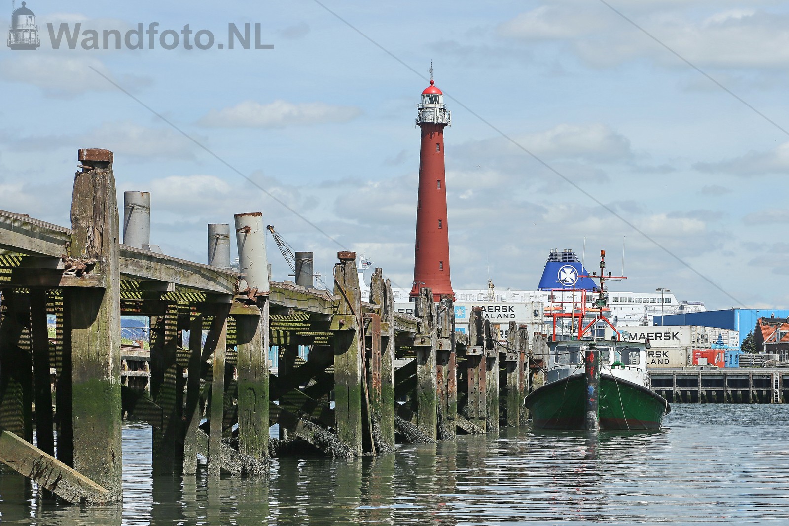 Sleephelling van Laar Zicht op de Haringhaven