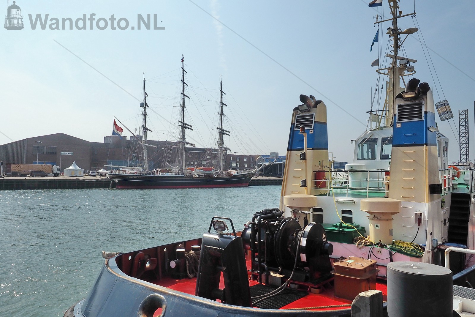 Klipper Stad Amsterdam, Trawlerkade, Presail IJmond 2015 (FotoKv
