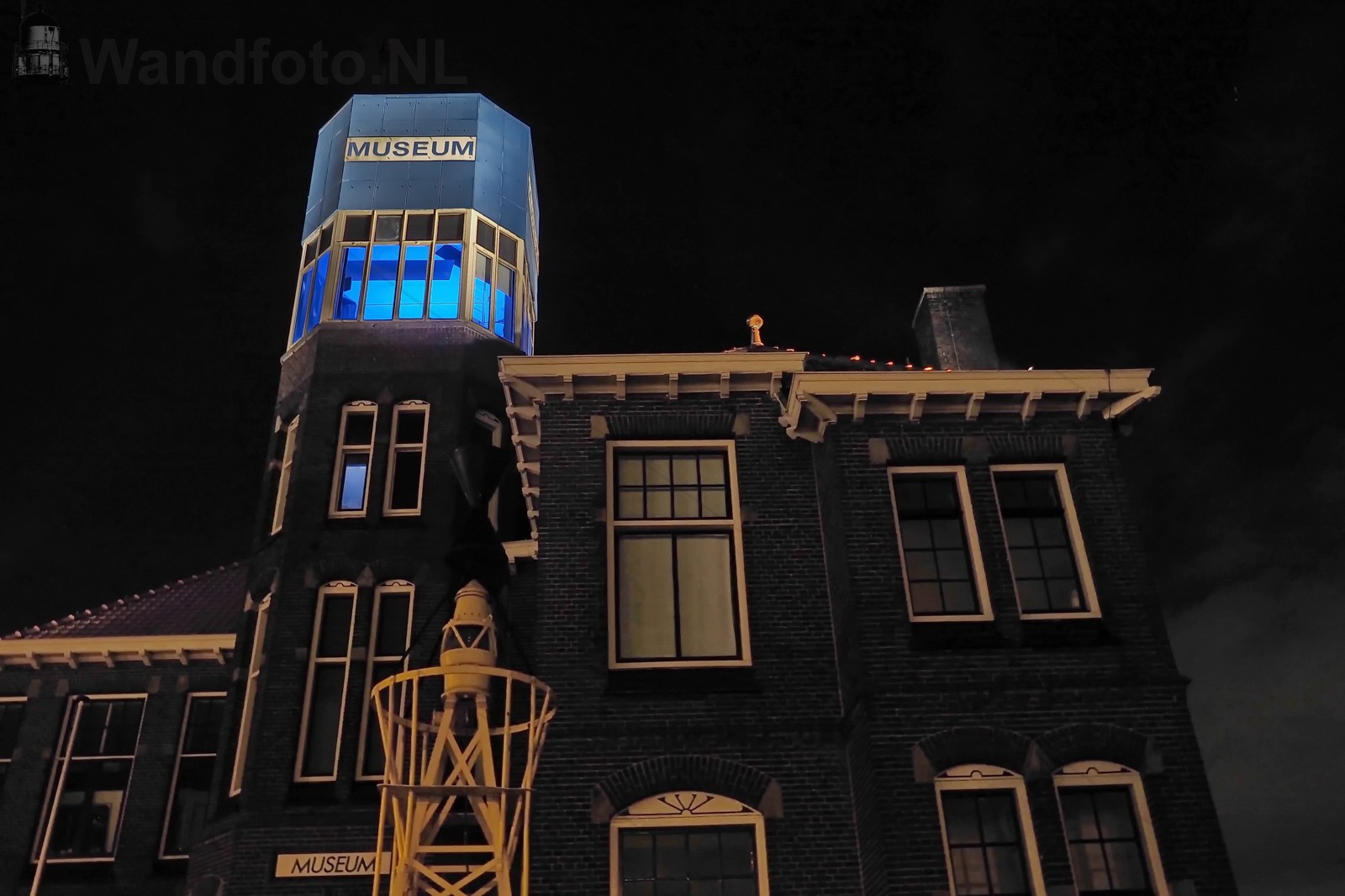 Toren verlicht