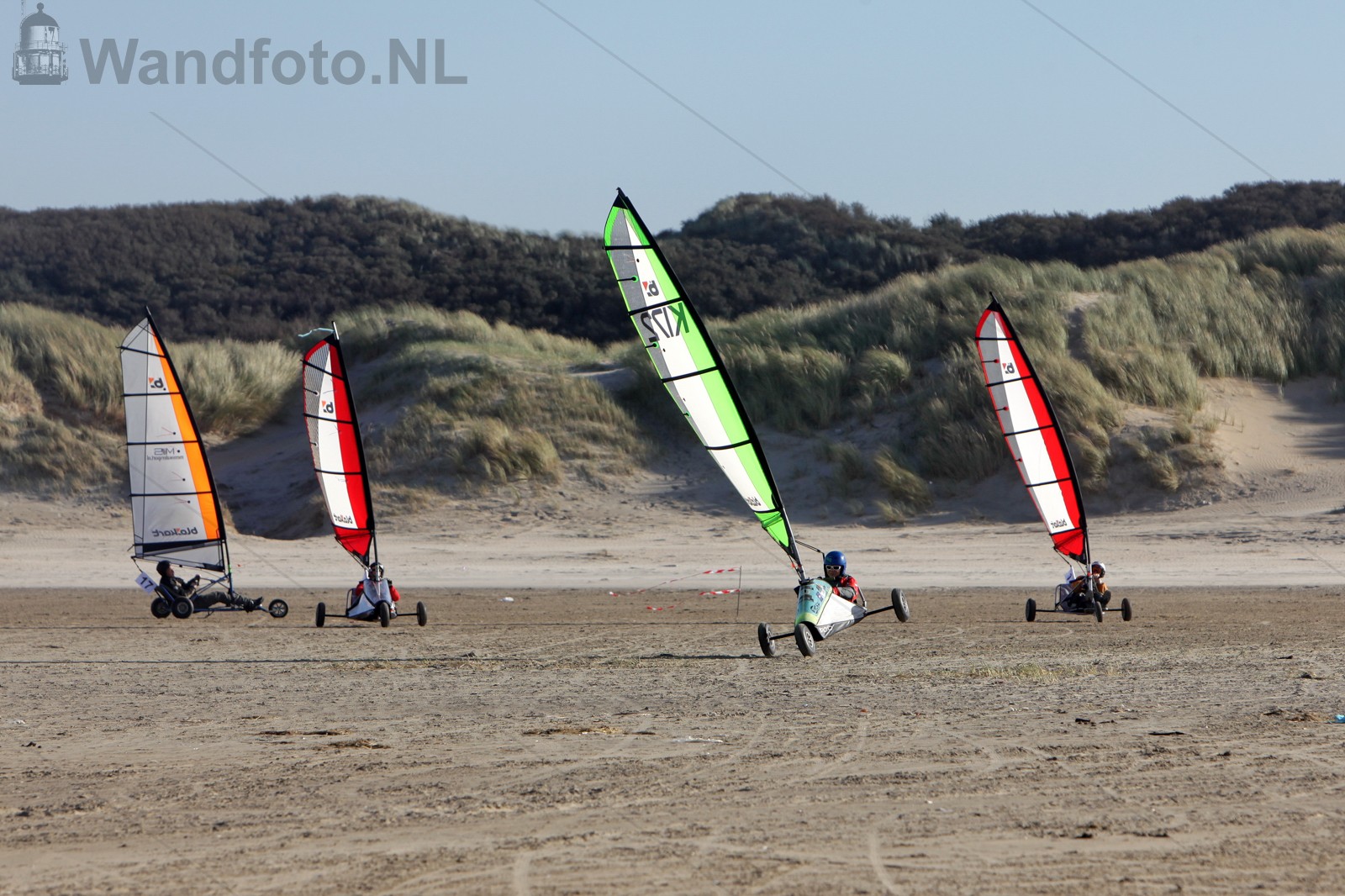 Wedstrijd Blokart Club Nederland