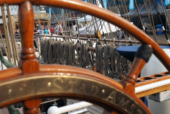 Klipper Stad Amsterdam, Trawlerkade, Presail IJmond 2015 (FotoKv
