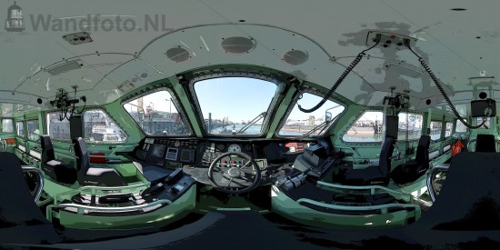 Lifeboat wheelhouse in 360