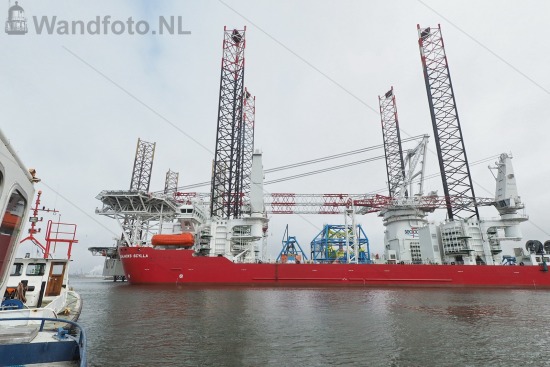Installatieplatform Seajacks Scylla