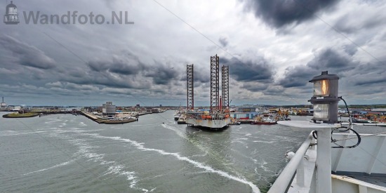 Gezicht op de Vissershaven, Buitenhaven, Presail IJmond 2015 (Fo
