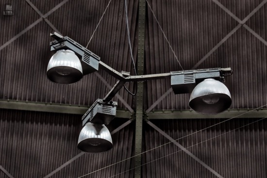 Centrale lamp, Gevangenis De Koepel, Haarlem (FotoKvL/29-09-2017