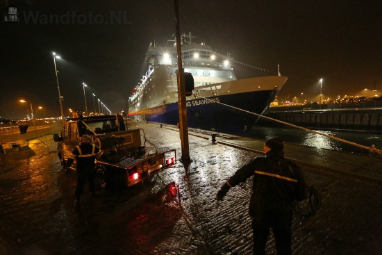 Noordersluis
Twee DFDS-ferries in de Noordersluis voor Oud en Ni