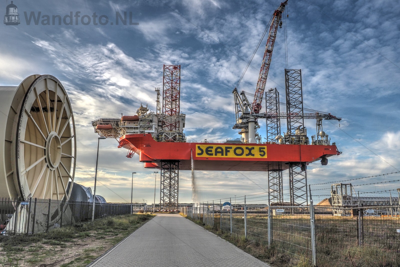 Seafox 5 op hoge poten
