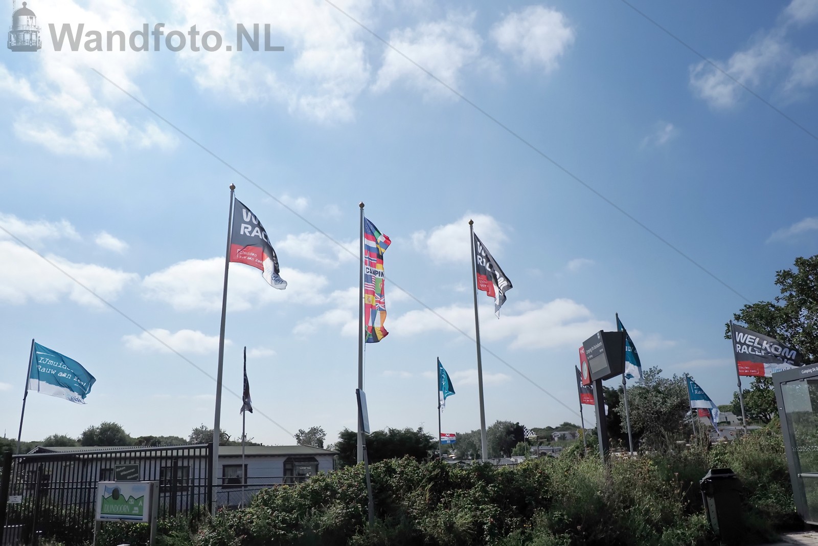 Flags for Dutch Grand Prix fans