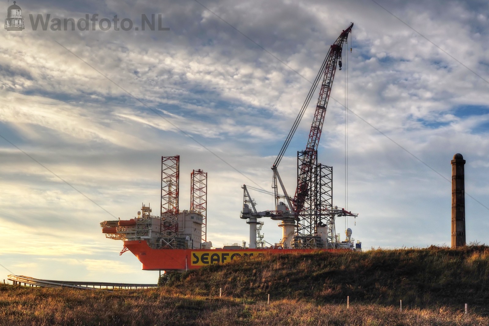 Seafox 5 op hoge poten
