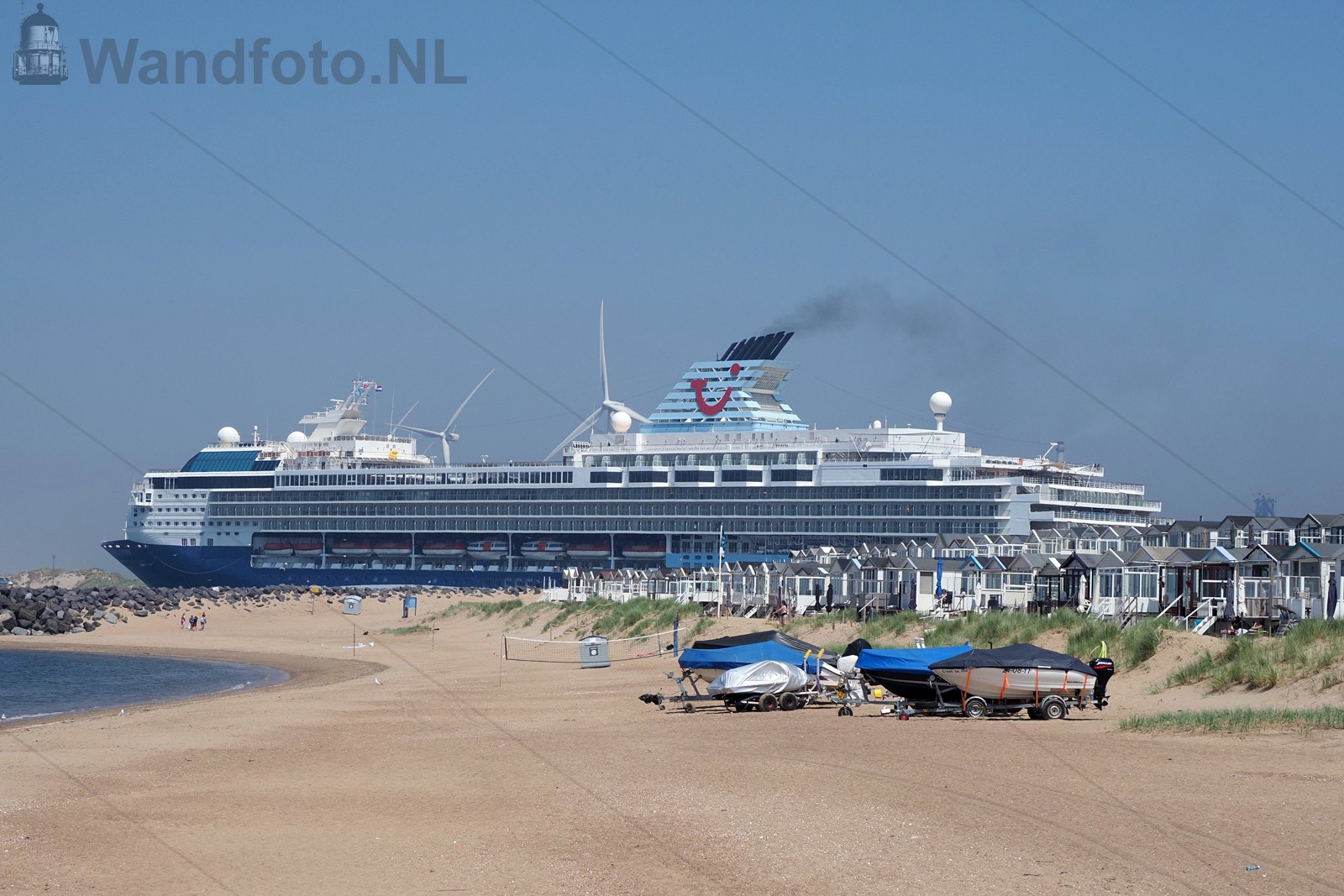 Cruiseschip Marella Explorer voor een service call