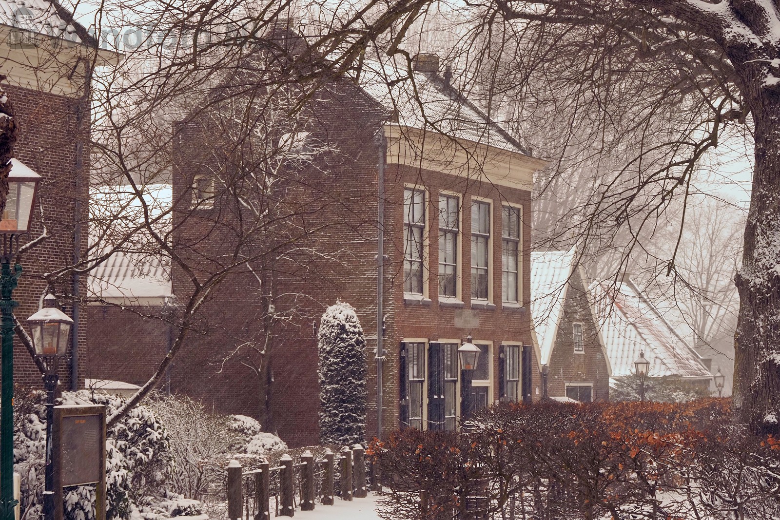 Eerste sneeuw van 2021