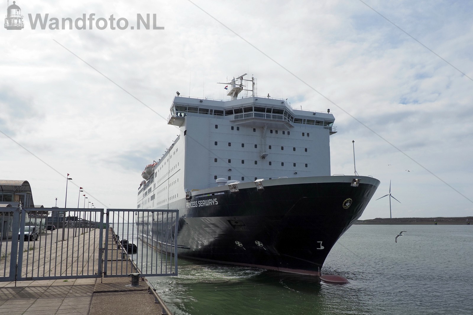 Verhalen cruiseferry Princess Seaways van de Cruisekade naar de
