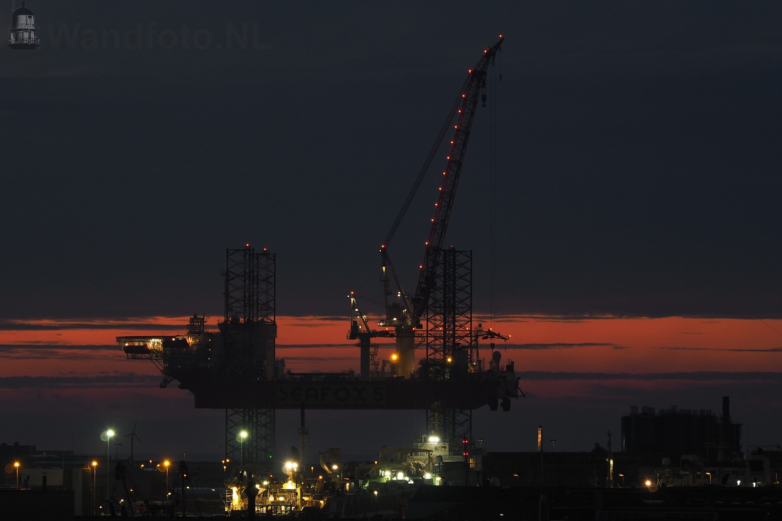 Seafox 5 op hoge poten