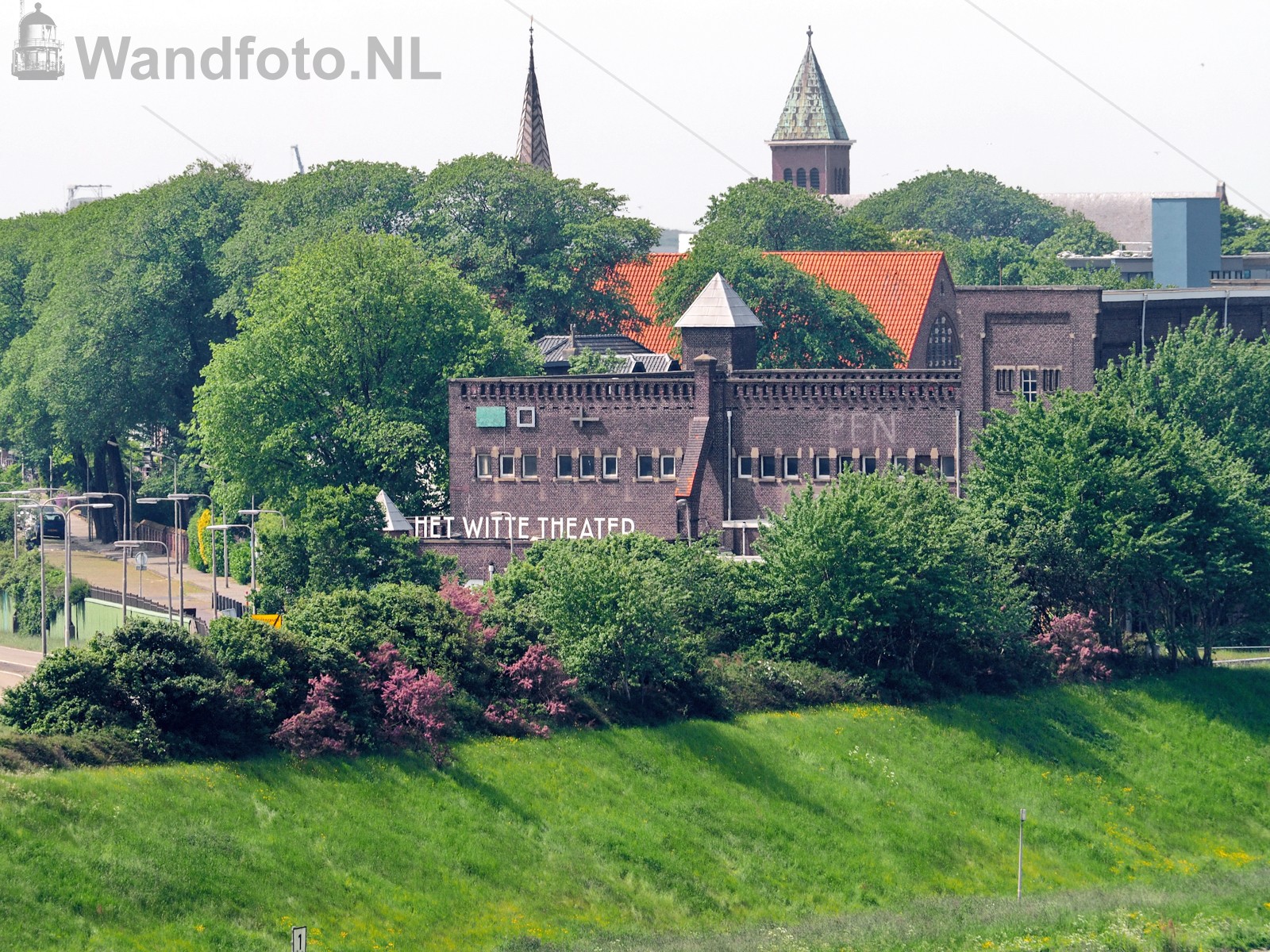 Vanaf de nieuwe zeesluis