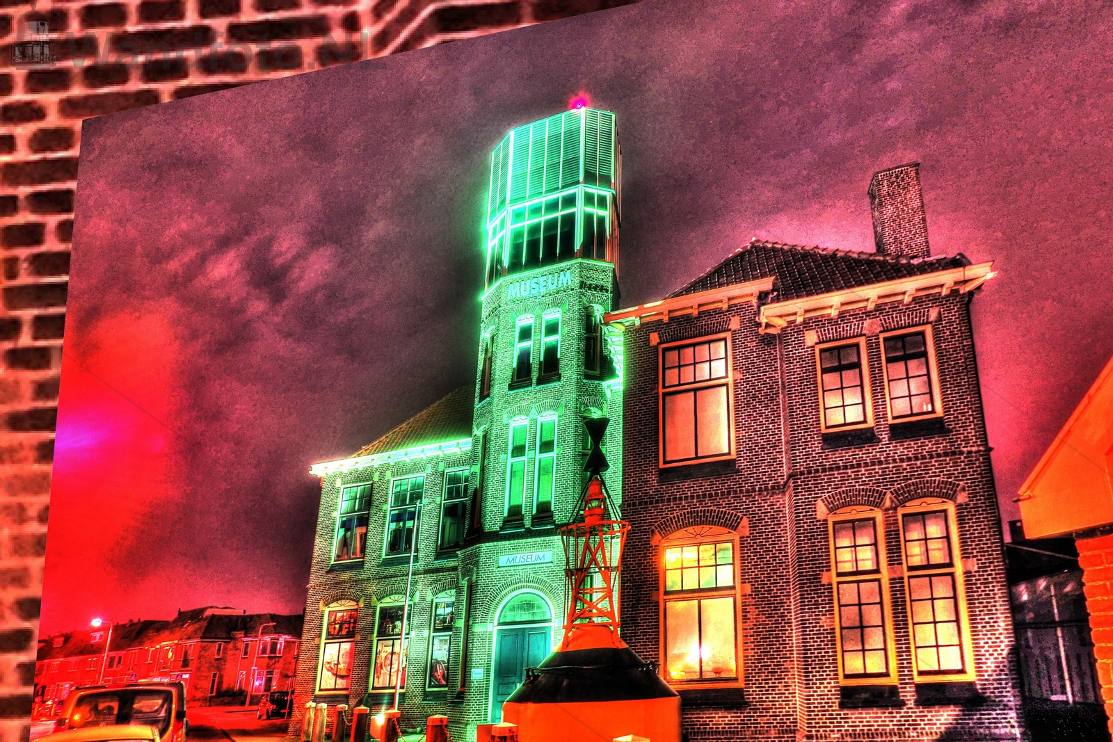 Verlichte toren