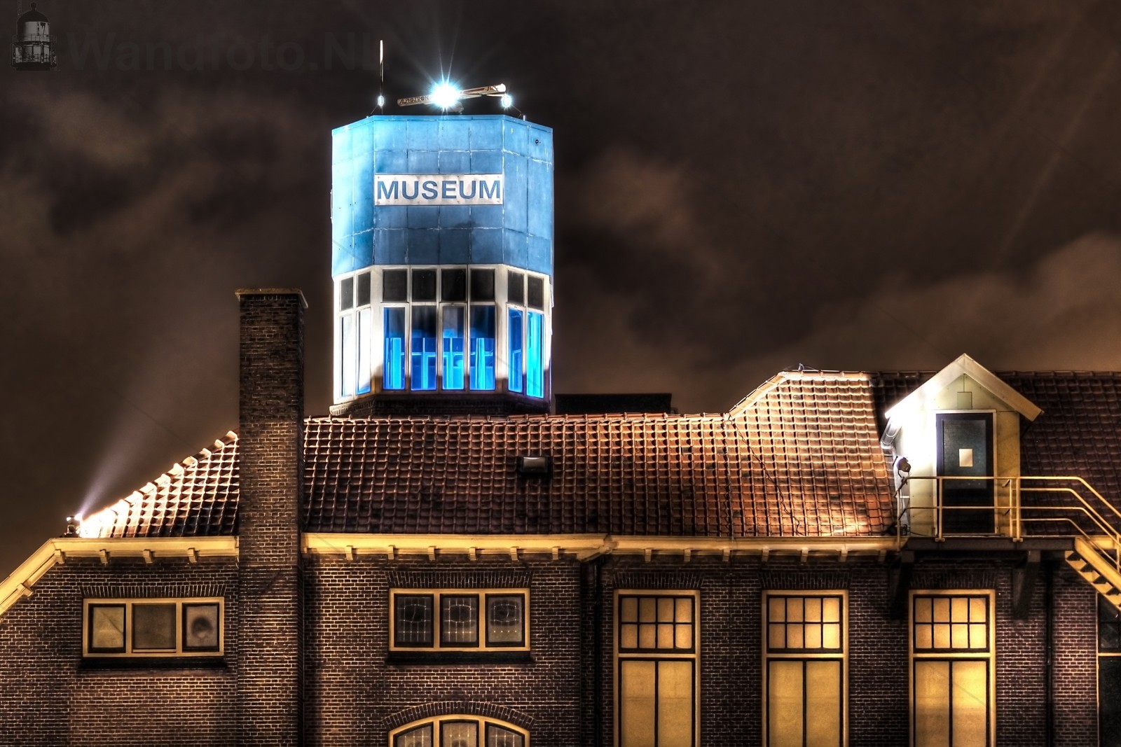 Toren verlicht