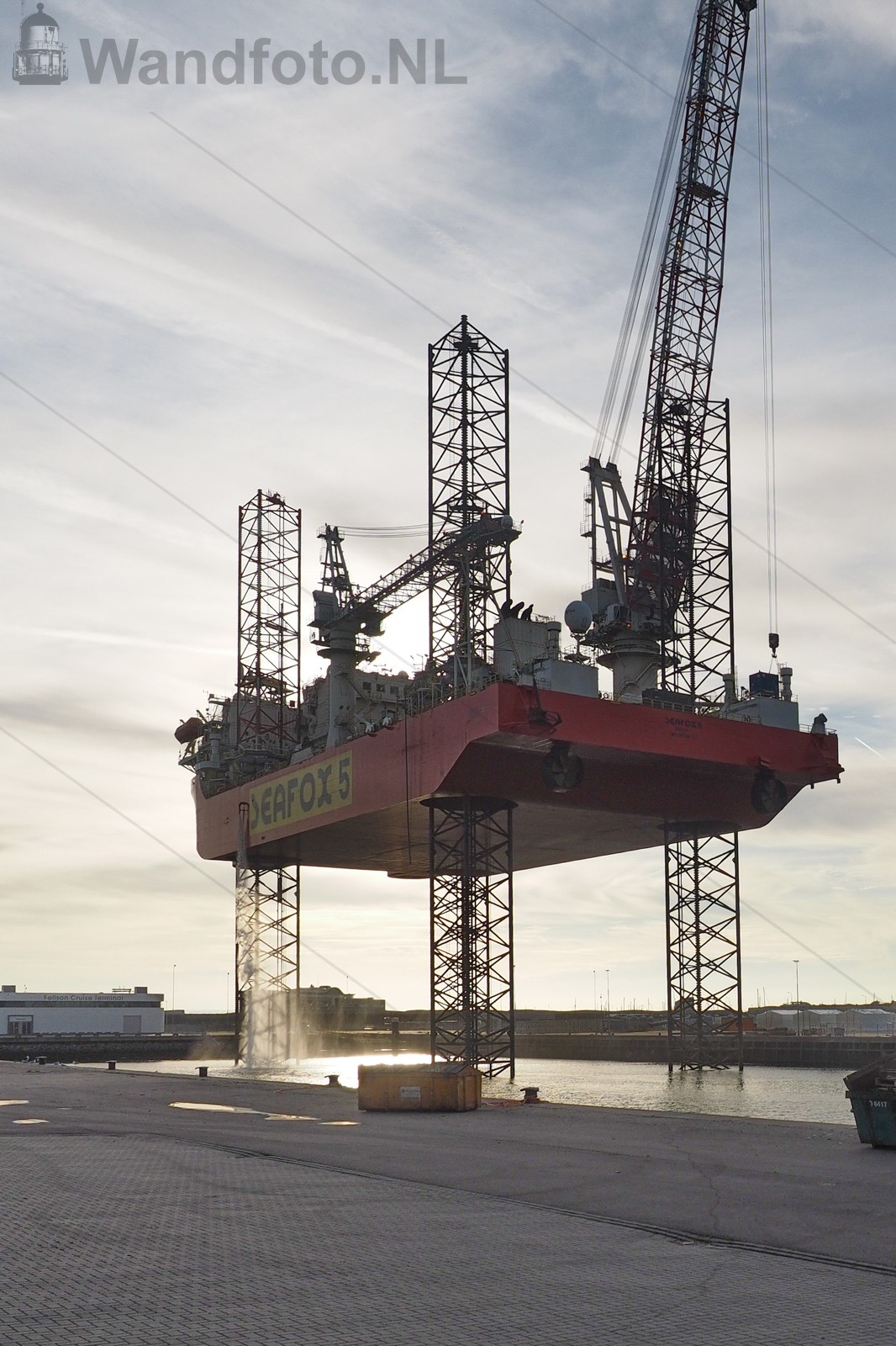 Seafox 5 op hoge poten