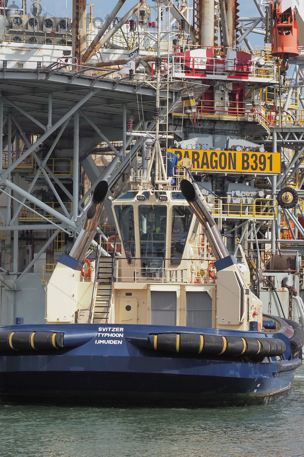 Vertrek Boorplatform Paragon B391