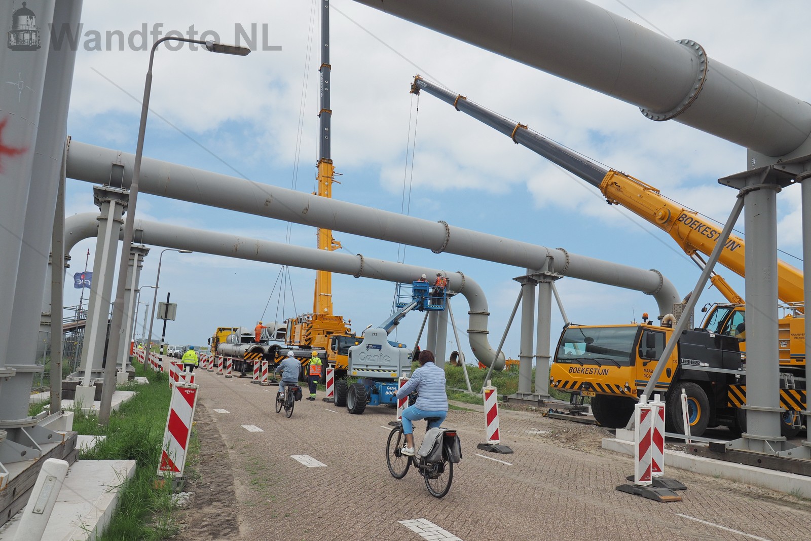 Verwijderen tijdelijke pompinstallatie Zuidersluisweg