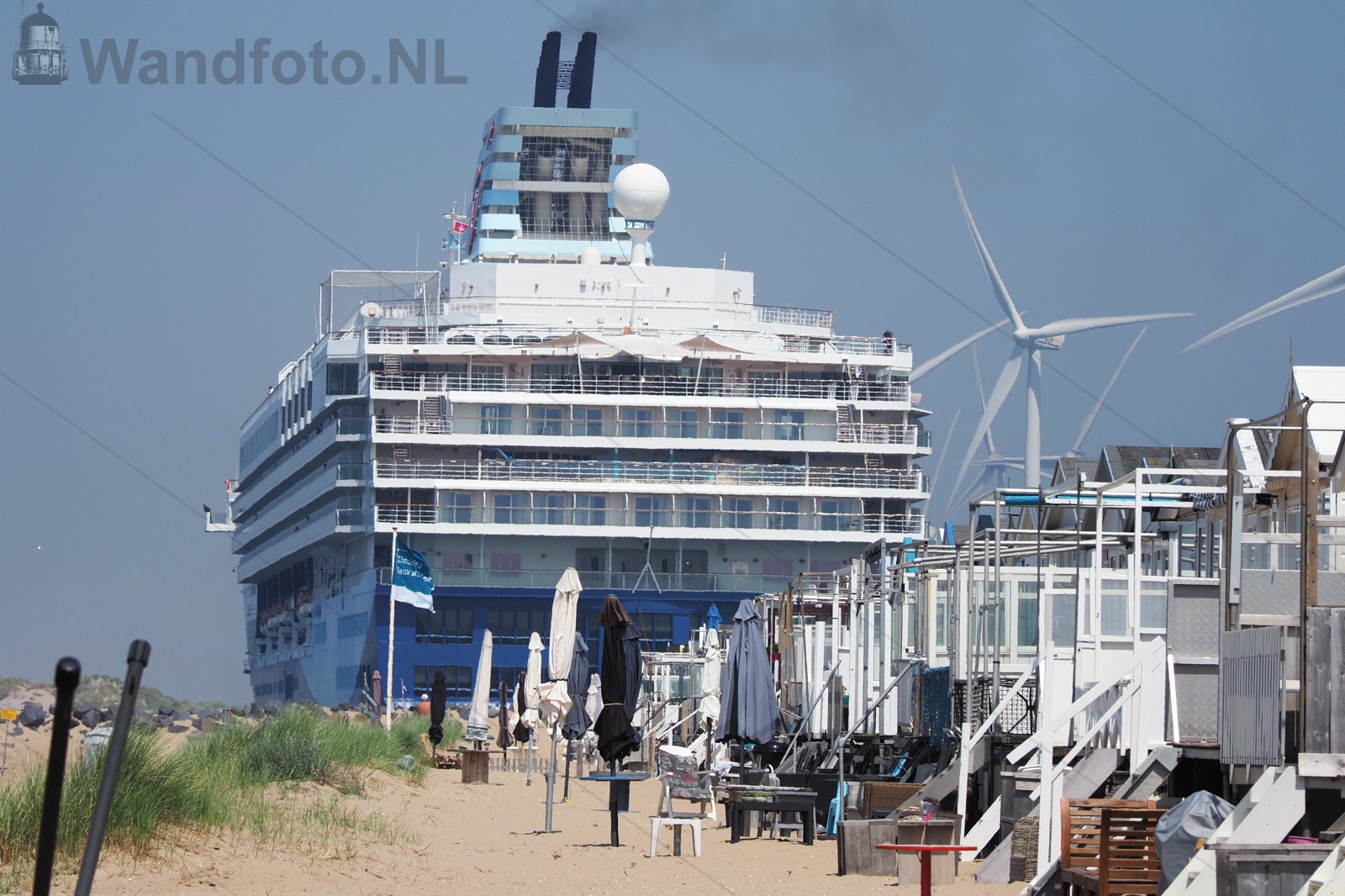 Cruiseschip Marella Explorer voor een service call