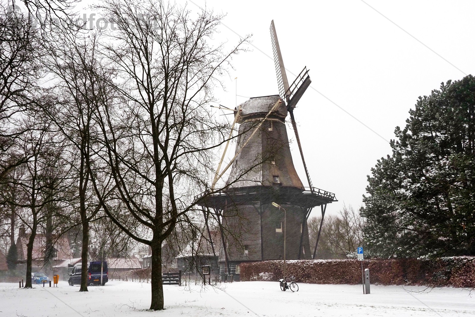 Eerste sneeuw van 2021